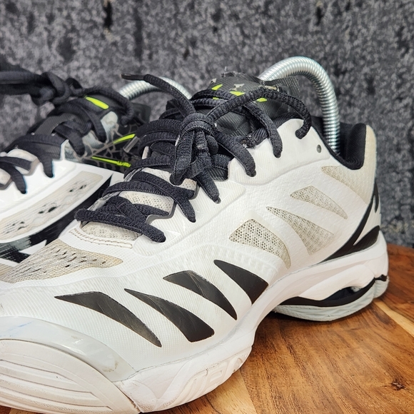 Mizuno Wave Lightning Z5 Womens Volleyball Shoe Sz 8.5 White Black 430263-0090 - Picture 12 of 16
